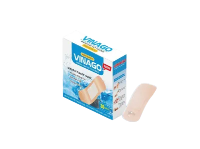 Băng Keo Cá Nhân Vinago 30 Miếng Bản To